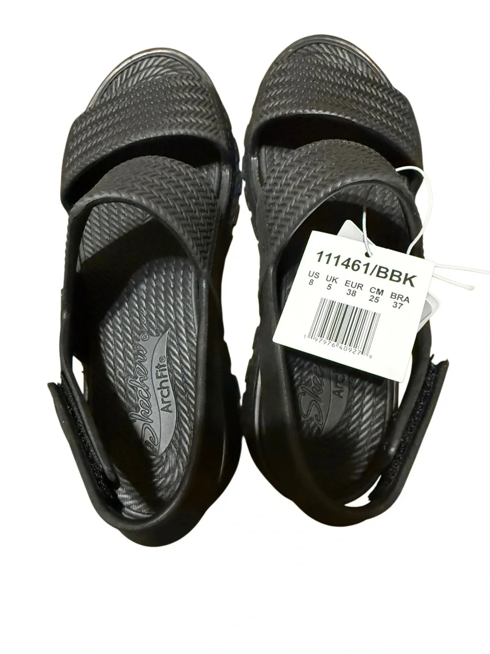 NWT Skechers Foamies: Arch Fit Footsteps - Sunny Days Size 8 - Picture 8 of 14
